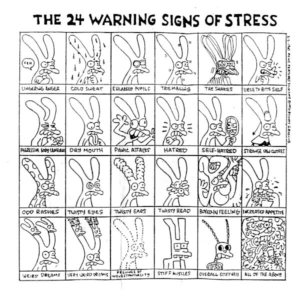 The 24 Warning Signs of Stress